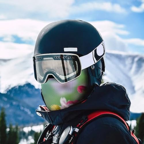 Máscara facial de pasamontaña con estampado de mariposa y flor primaveral para hombre y mujer, protección solar, transpirable, cubre todo el cabeza para senderismo, ciclismo, running y conducción miniatura 5