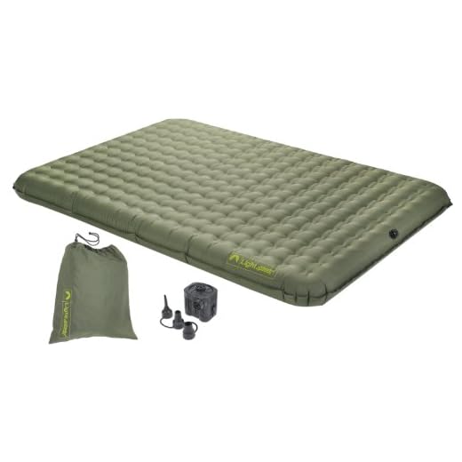 Lightspeed Outdoors 2 Person PVC-Free Air Bed Mattress for Camping and Travel