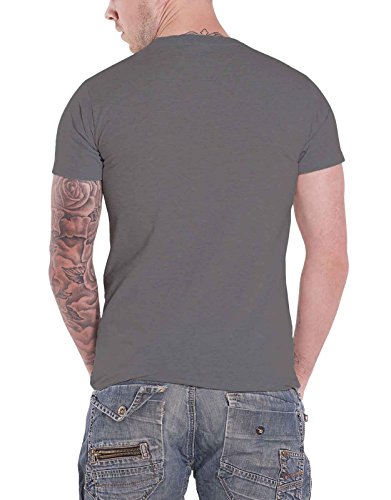 T Shirt Goo Album Cover Band Logo Official Mens Charcoal2