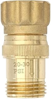 Vibrant Yard Co. LLC Lead-Free Brass 20-30 psi Water Pressure Reducer Regulator, 3/4 inch Hose Thread for Drip System, 140 psi Max Inlet Pressure