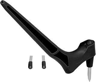 Narzędzie do Cięcia Rzemieślniczego, Nóż Rzemieślniczy z Obrotowym Ostrzem o 360 Stopni, Nóż Rzemieślniczy ze Stali Nierdzewnej, Zestaw Noży do Rzeźbienia do Majsterkowania(czarny)