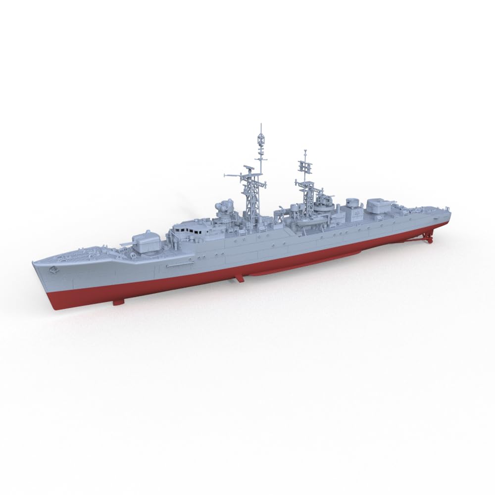 MRY-SFW SSC350631S-A 1/350 zestaw do budowy modelu wojskowego brytyjska fregata klasy Leopard (F14) z pełnym kadłubem i segmentowym kadłubem