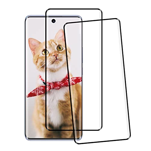 WINCHEO [Paquete de 2] Huawei Nova 9/Honor 50 Película de pantalla Sin burbujas Ultra-Clear Anti-Scratch Protector de pantalla Anti-oil Protector de pantalla para Huawei Nova 9/Honor 50 Negro