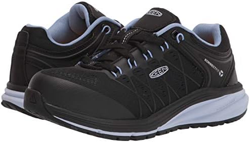KEEN Utility Women's Vista Energy Low Height Composite Toe Industrial Work Shoes, Hydrangea/Black, 7.5 | Image 7