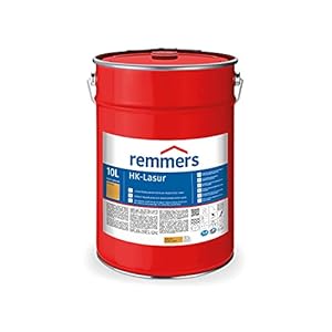 Remmers HK-Lazuur licht eiken, 10 liter, decoratieve, oplosmiddelhoudende premium houtbeits voor buiten, 3-voudige…