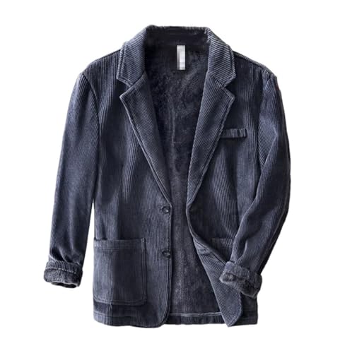 Blazers vestes costumes hommes automne hiver en velours côtelé de coton casual