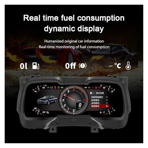 Tablero LCD para Chevrolet Camaro 2011-2015 panel digital con velocímetro multifuncional 5