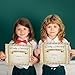 Gold Award Certificates for Kids, 25 Reading Achievement Certificate Awards for Students, Preschool & Kindergarten Graduation, School Graduation Ceremony -09