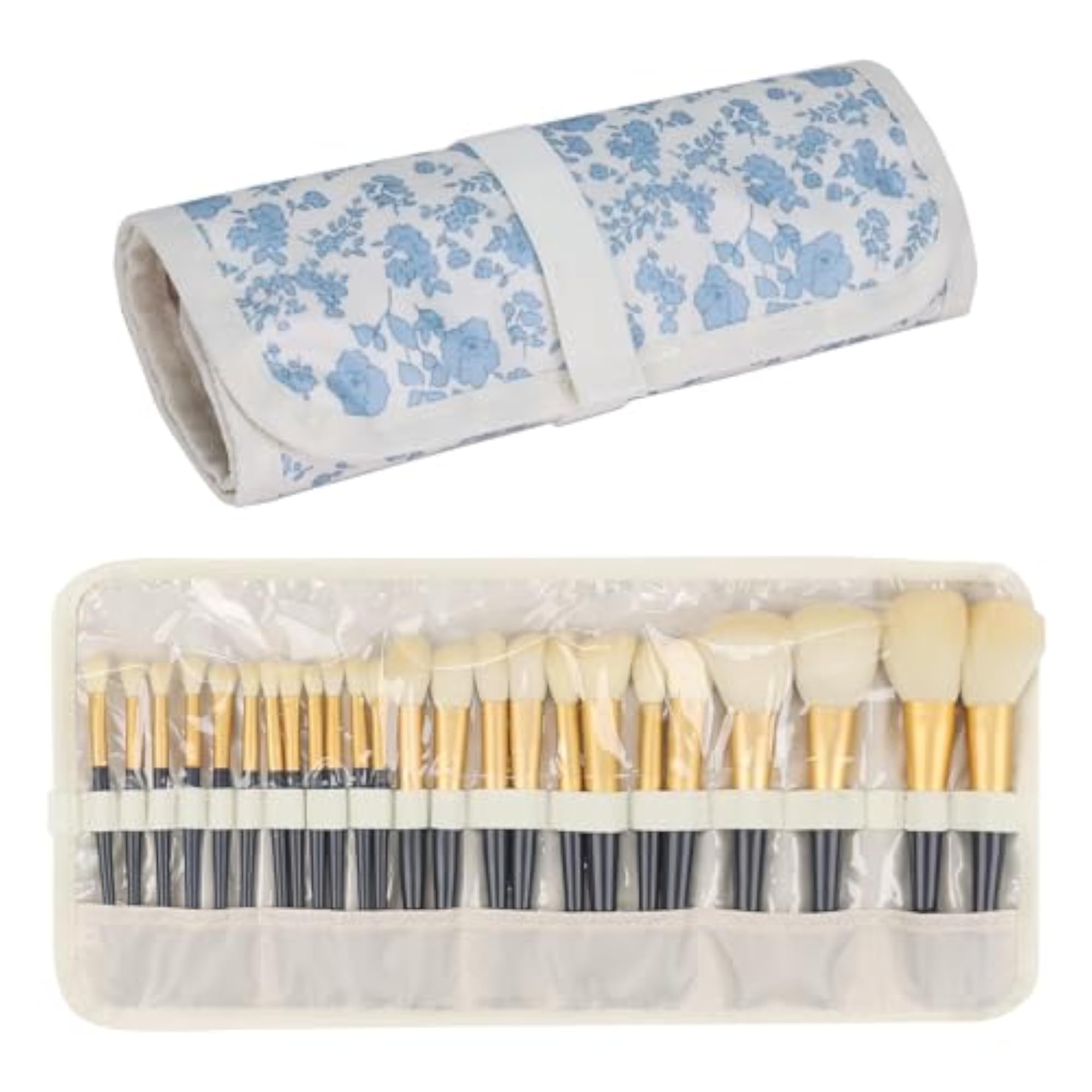 Floral Makeup Brush Holders, Small (Pack of 1)