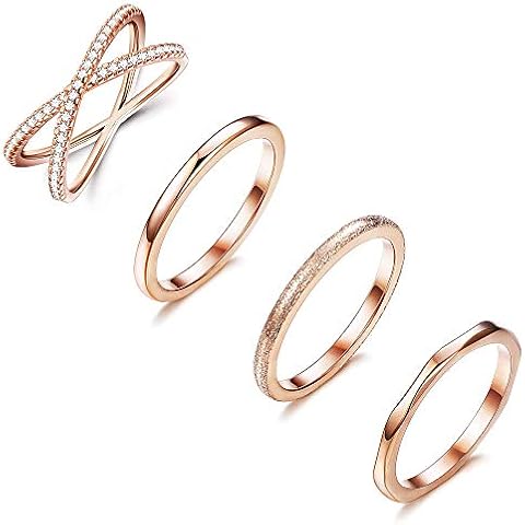 Juego de Anillos de Bodas Mujer MILACOLATO Cover