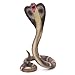RRTCLO 6.2 Inch King Cobra Toy - Realistic Snake Figurine, Hard Plastic, Fun & Educational Play Toy for Kids