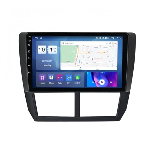 ���C�����X carPlay �A���h���C�h�����\�� 8�R�A 8+128GB IPS�X�N���[�� �J�[�v���[���[ �r�f�I�ԍڃf�B�X�v���C �p�̃X�o�� �p�̃t�H���X�^�[3 2007 2013�p(M300S,M90S1+16GB)