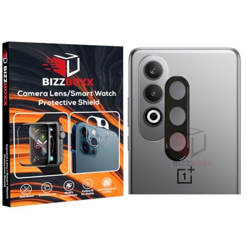 Image of BizzBoxx Camera Lens Protector Compatible WIth OnePlus Nord CE4 | Nord CE 4 | Back Camera Glass | 9H Hardness 3D Look | With Easy Installation Kit (Pack of 1)