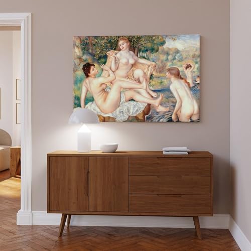 Tableau Renoir The Large Bathers avec cadre suspendu - 6