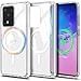 YZB Magnetic for Samsung Galaxy S20 Ultra Case, Clear | Compatible with MagSafe | Slim Fit Lightweight Shockproof, Military-Grade Protection, Yellowing Resistant Scratch-Resistant Back