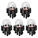 Hipa 188-512-1 Snap in Primer Bulb for 2-Cycle Small Engine Poulan Echo Chainsaw Ryobi BP42 Homelite Bolens String Trimmer Leaf Blower 125B 125BX 125BVX 530047721 503936601 5Pack