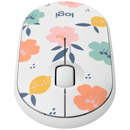 Logitech M340 Wireless Mouse with Limited Edition Prints, USB Receiver and Silent Clicks, Portable Wireless Mouse for Laptop, PC, Windows, Chrome, Surface – Floral Bouquet by Logitech - Image 3
