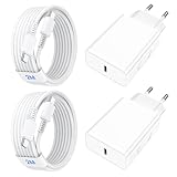 Charge rapide : Le kit de chargeur USB-C ultra-rapide de 45 W comprend deux câbles Type-C extra-longs de 2 m. Ce câble USB-C vers Type-C vous permet de recharger votre appareil confortablement installé dans votre canapé. Profitez d'une charge ultra-rapide pendant vos parties. Ses deux extrémités sont équipées de ports USB Type-C pour un transfert de données rapide et facile, jusqu'à 480 Mbit/s.