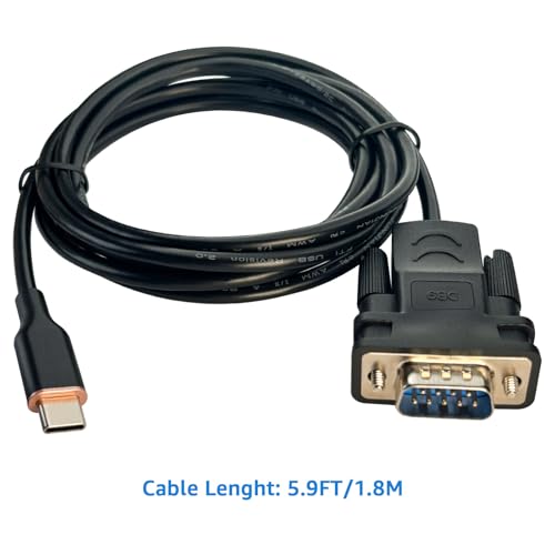 Câble RS232 DB9 USB-C FTDI DSD TECH pour programmation stable