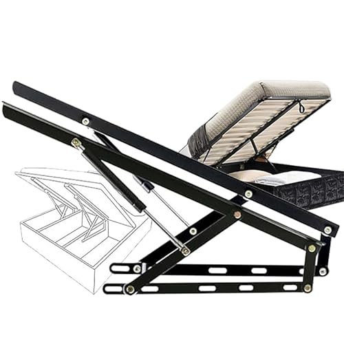 Mecanismo de elevación de cama de 100cm para canapé abatible doble 2