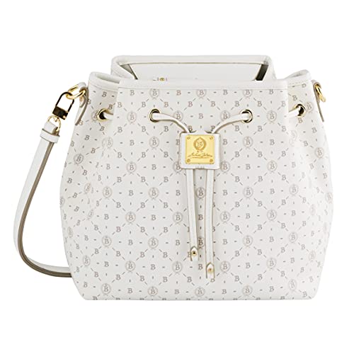 B Michael Beheim, Damen, Beutel mit Kordelzug, Kordelzugtasche,weiß Cover