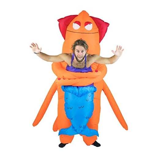 Bodysocks® Disfraz Hichable Lift You Up de Calamar Monstruoso Adulto