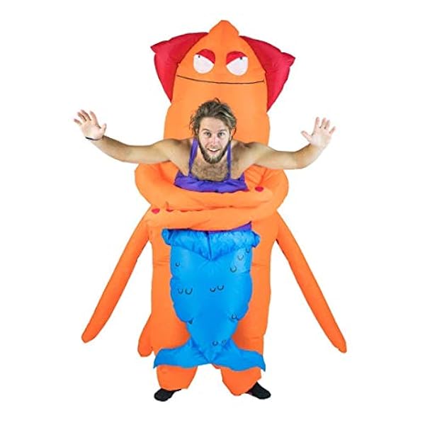 Bodysocks® Disfraz Hichable Lift You Up de Calamar Monstruoso Adulto