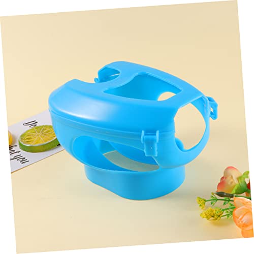 Soporte para palomas azul de plástico resistente pack de 2 herramientas fijas 7