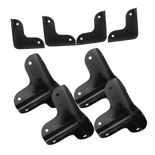 Angoily 8pcs Metal Corner for Furniture Edge and Bag Protection Durable Design for Travel Cases Handbags and Backpacks Stylish Corner Guards for Enhanced Durability