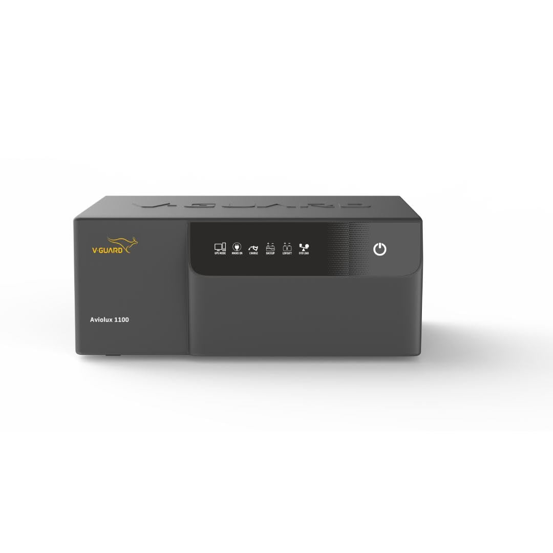 V-Guard Aviolux 1100 Square Wave 950VA Inverter for Home, Office and Shop-image-30