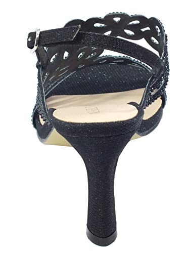 MENBUR 22993 Black Sandali Eleganti per Donna in