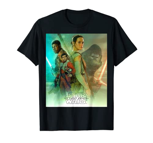 Star Wars Celebration Mural The Force Awakens Logo T-Shirt T-Shirt