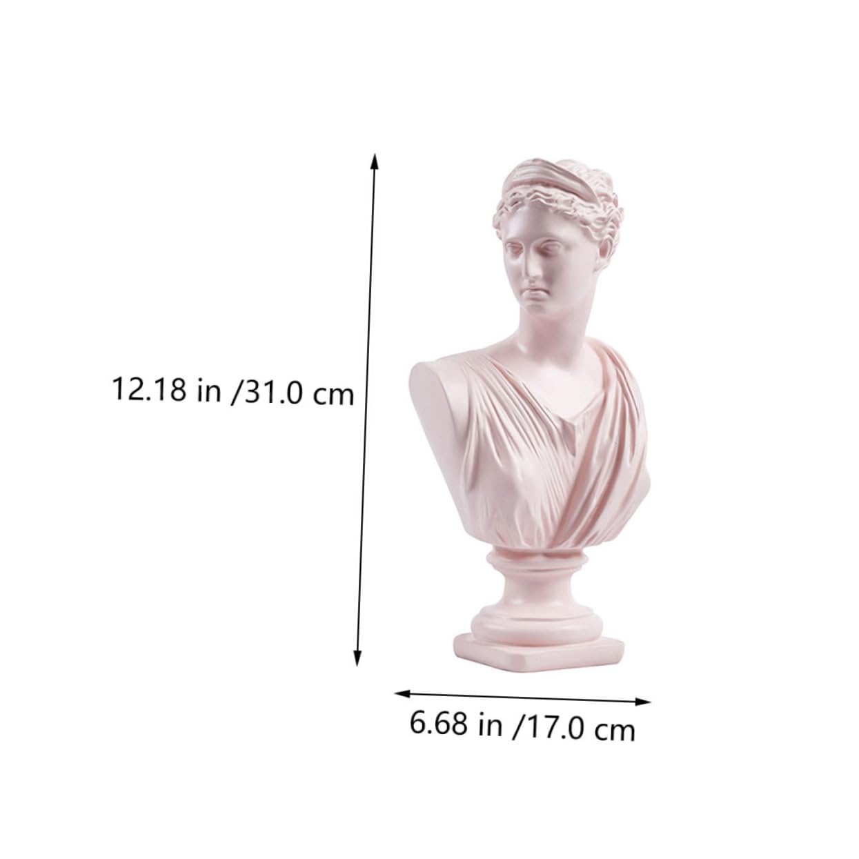 GOOHOCHY Statue Resin Decoration Decorative Statue Photography Prop Home Desktop Decor for Living Room Bedroom