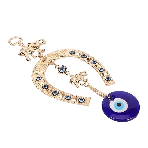 Olho Azul Decoração de Parede Liga de Ferro para Decoração de Mau Olhado Trazer Ornamentos Pingente