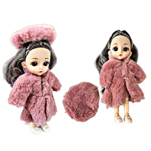 Image of RUHANI Little Milly Children Toy Doll with Clothes Shoes Beautiful Movable Joint Doll for Girl Doll (Multicolour)