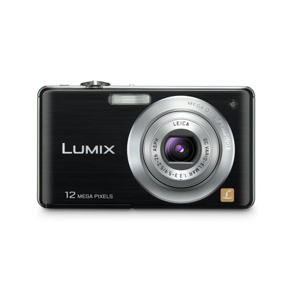 Panasonic Lumix DMC-FS15 Digitalkamera (12 Megapixel, 5-fach opt. Zoom, 6,9 cm (2,7 Zoll) Display, Bildstabilisator) schwarz – Bild 3