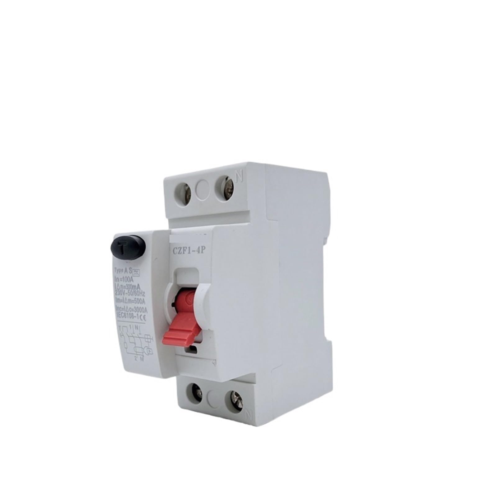 Disjoncteur différentiel de type B 4P 40A 30mA AC pour installation triphasée