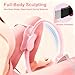 Pilates Equipment Set for Women, Pilates Ring and Ball Set with 15