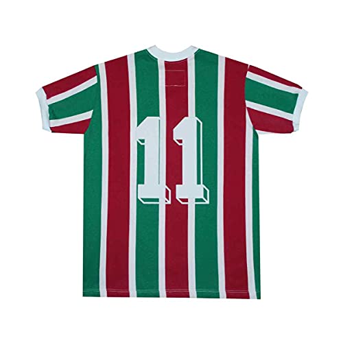 Camisa Fluminense 80´s Liga Retrô Infantil Listrada 8