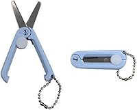 Vista 2 de Tijeras portátiles Herramientas de corte ajustables Suministros de oficina Tijeras de mano Tijeras Decoración (rosa)