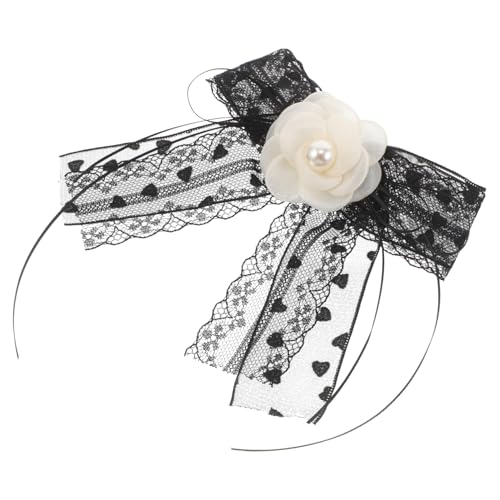 Broche nœud en chiffon noir Beaupretty pour sublimer vos coiffures