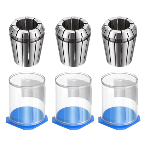 Image of sourcing map 3 Pcs ER32 20mm Spring Collet Chuck High Precision 0.008mm for CNC Engraving Machine Lathe Milling Tool