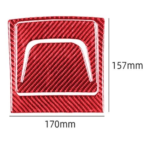 Embellecedor rojo de caja trasera para Explorer: acabado interior de alta calidad 3