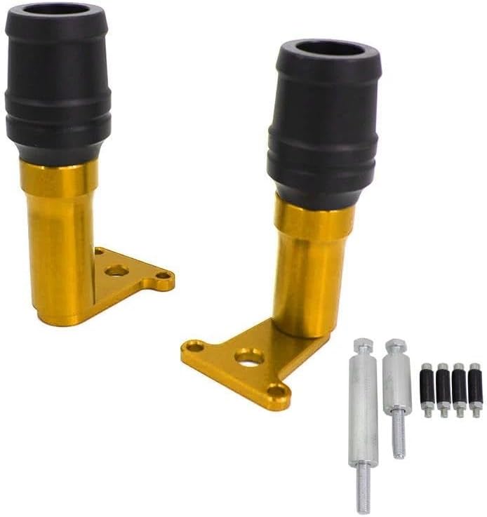 Crash Protector Motorcycle Engine Protectors Frame Sliders For Kawasaki For Ninja400 For Ninja 400 For Z400 For Z 2018-2020 Anti Crash Pad Fall Protection(Gold)
