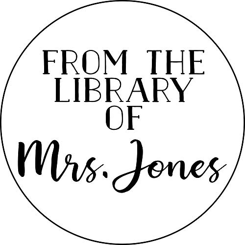 Custom Library Embosser I Multiple Designs I Personalize Your Books! (Design 2)