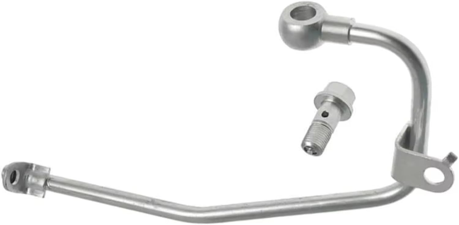Turbocharger Oil Return Pipe Compatible with Benz for C250 2012 2013 2014 2015 Car Oil Feed Supply Delivery Line Turbocharger Oil Return Line 2710900477