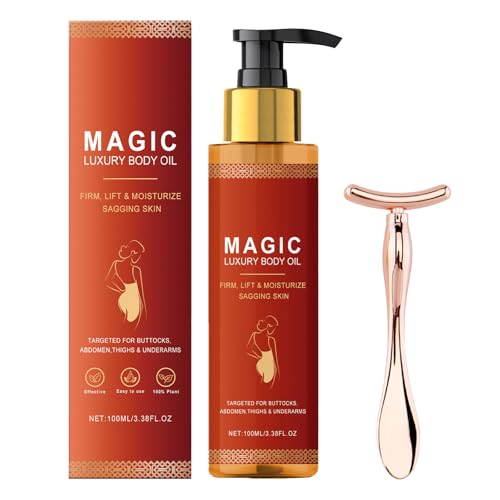 Aceite Reafirmante Corporal, Women Body Oil, Besque Magic Body Oil, Reafirma E Hidrata La Piel, Revitaliza La Piel, Adecuado Para Uso En Todo El Cuerpo
