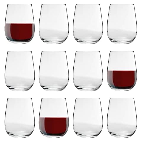 LAV Gaia Stemless Red Wine Glasses Set Cover