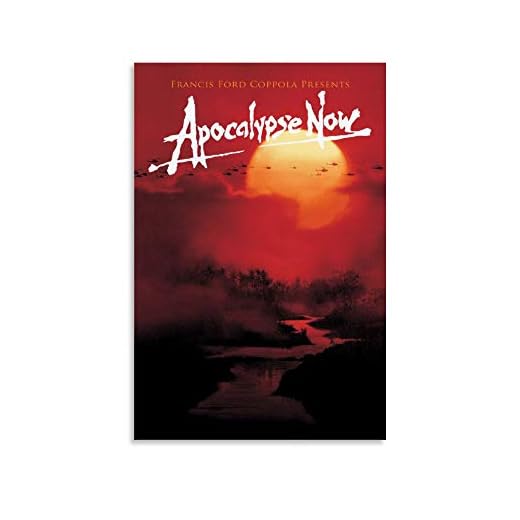 Apocalypse Now Classic Movie Poster Vintage Film 3 Wall Decor Canvas Art Painting Art Painting Print for Office Dormitorio Hogar Dormitorio – Regalo para niño 30 x 45 cm