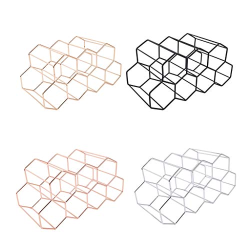 Soporte Hexagonal para 6 Botellas de Vino de Mesa miniatura 4